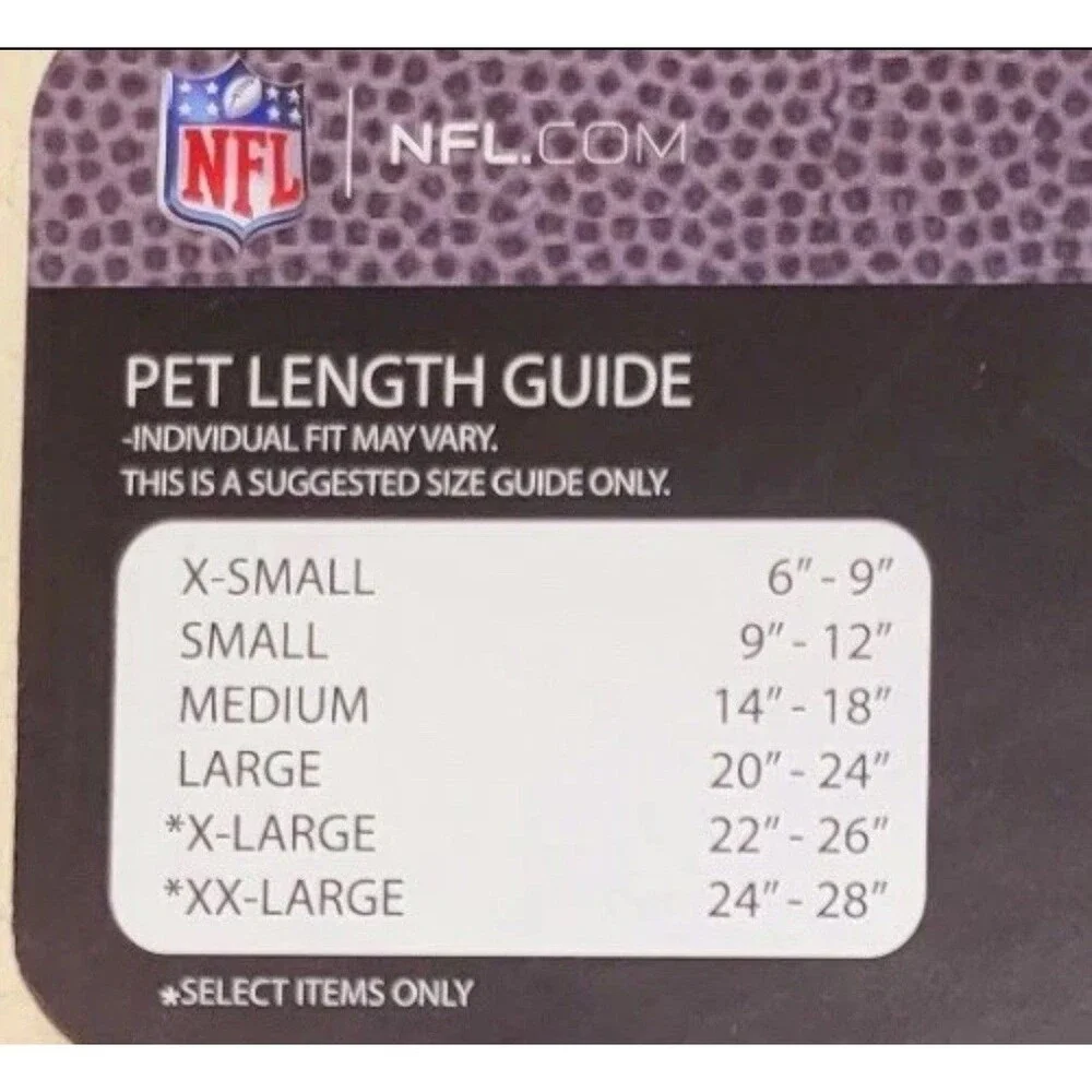 Pets First NFL Licensed Green Bay Packers Jersey for Dog Size Large
